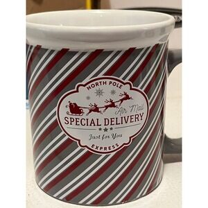 DesignPac North Pole Special Delivery Air Mail Express‎ Ceramic Mug